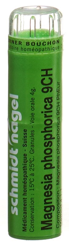 SCHMIDT-NAGEL Magnesia phosphorica Gran 9 CH 4 g