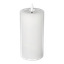 Kubbelys med flakkende flamme LED 15 cm
