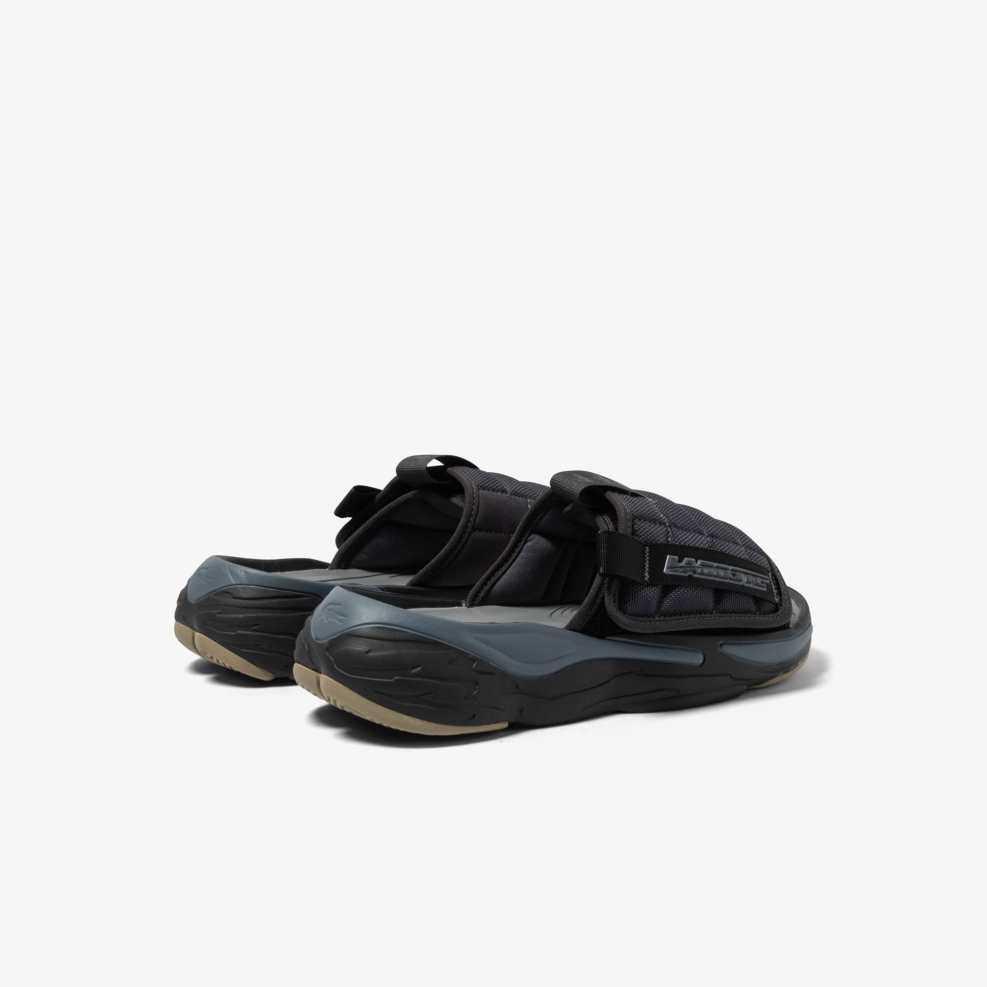 Claquettes AceSlide homme Lacoste en synthétique Claquettes & Sandales - Gris - Lacoste - Homme