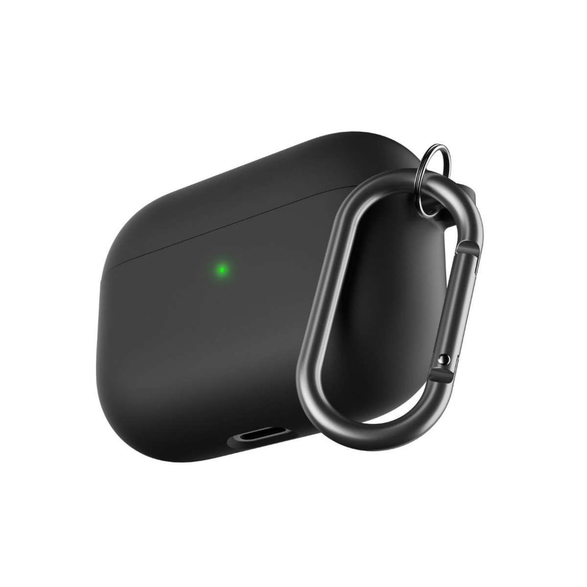 PodSkinz HybridShell AirPods Pro ladeetui m/ nøkkelhank (sort)