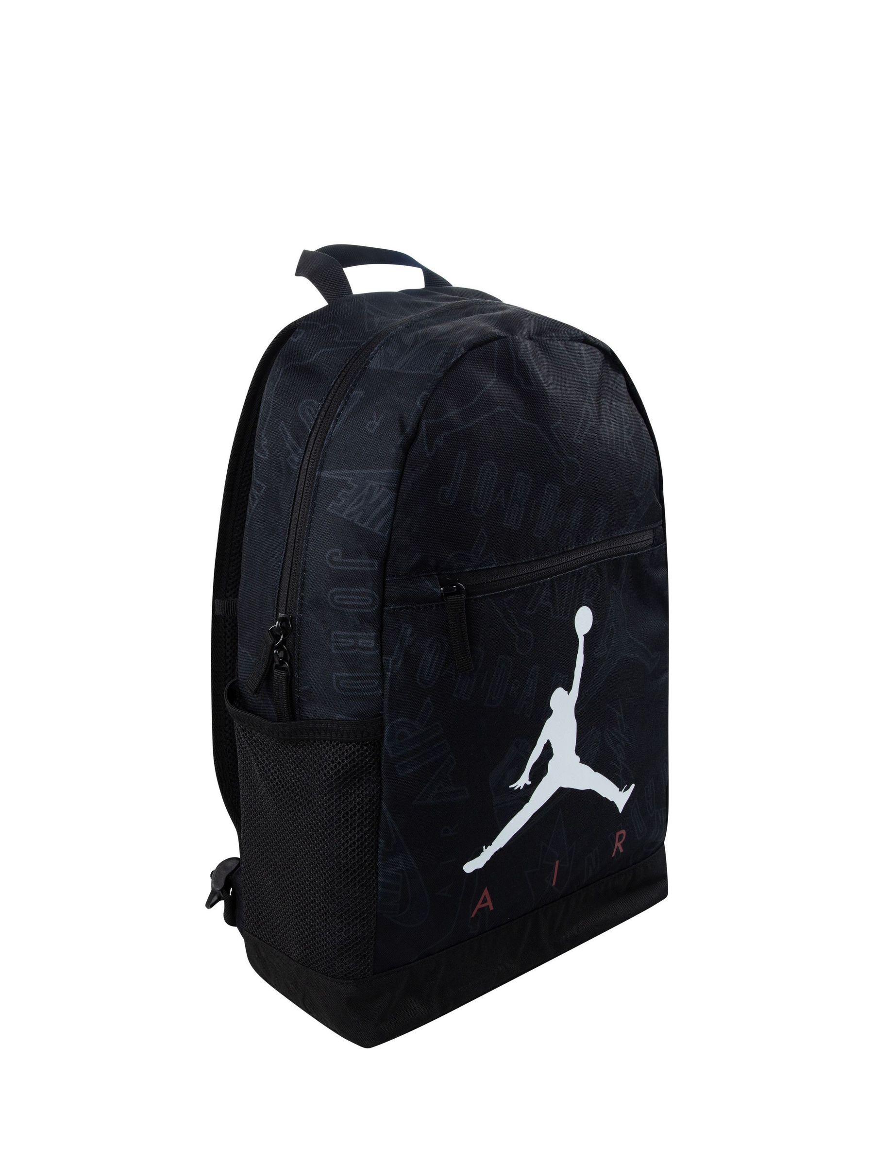 Zwart/rood - Jordan Jan Air School Backpack