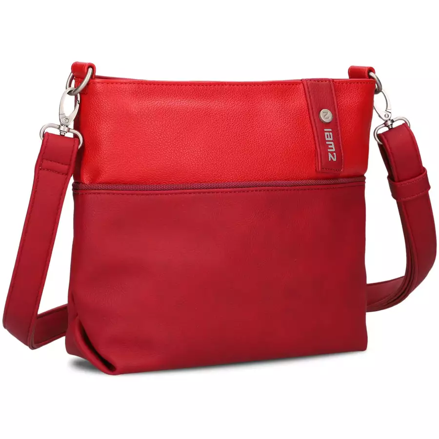 zwei Jana J8 - Schultertasche 27 cm cherry