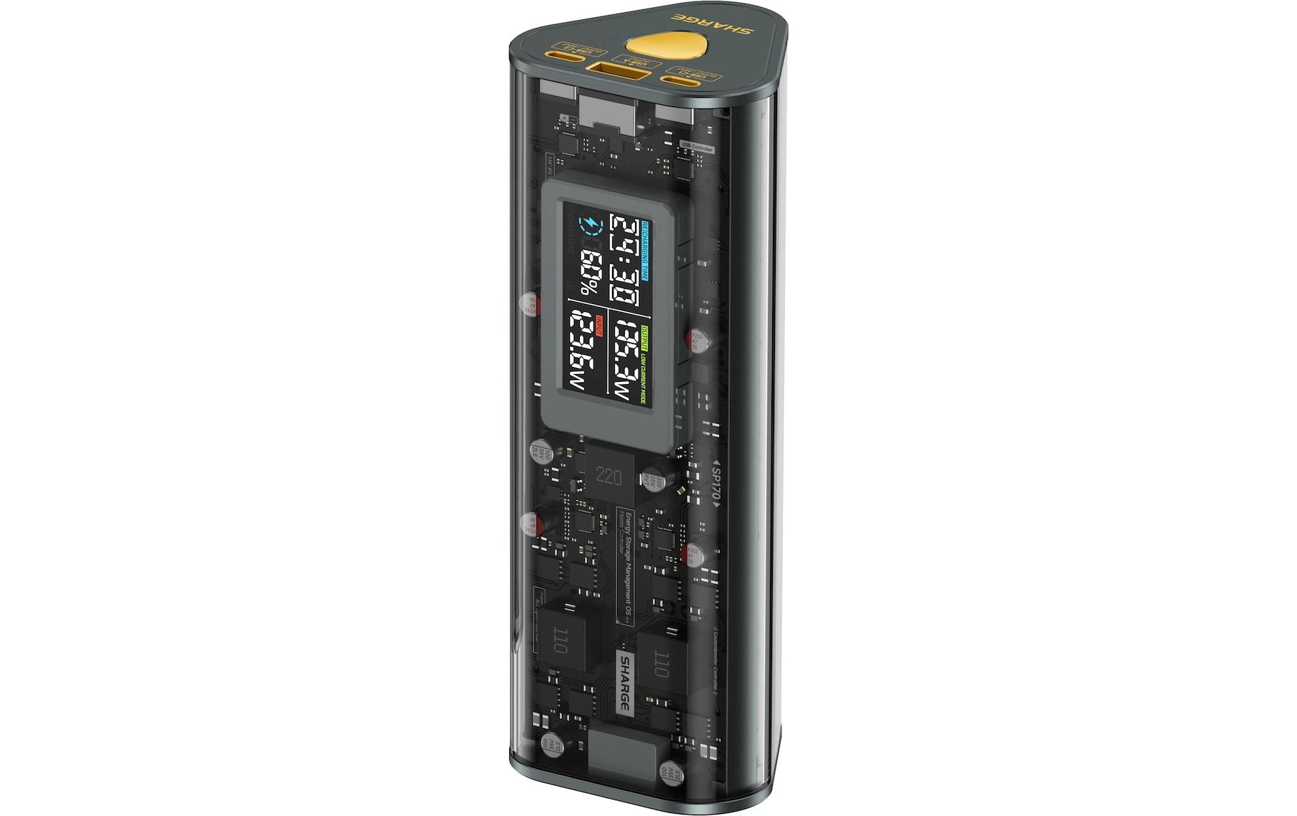 Powerbank Shargeek 170 24000 mAh<br>Handliche Powerbank im futuristischen Design