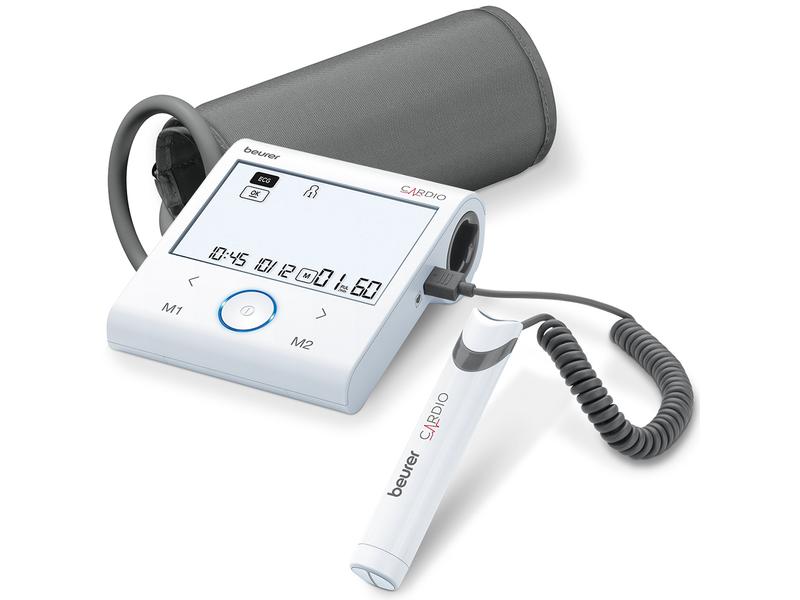 Beurer Blutdruckmessgerät BM 96 Cardio Oberarm-Blutdruckmessgerät mit EKG Funktion