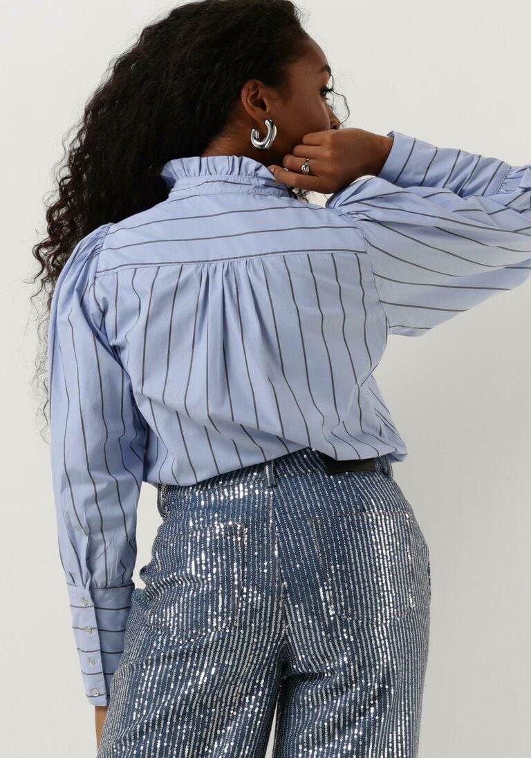 CO\\'COUTURE lichtblauwe co'couture blouse ivana shirt