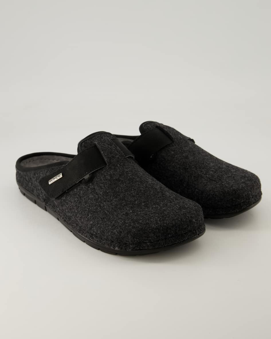 Rohde 6741/90 Hausschuhe in Schwarz