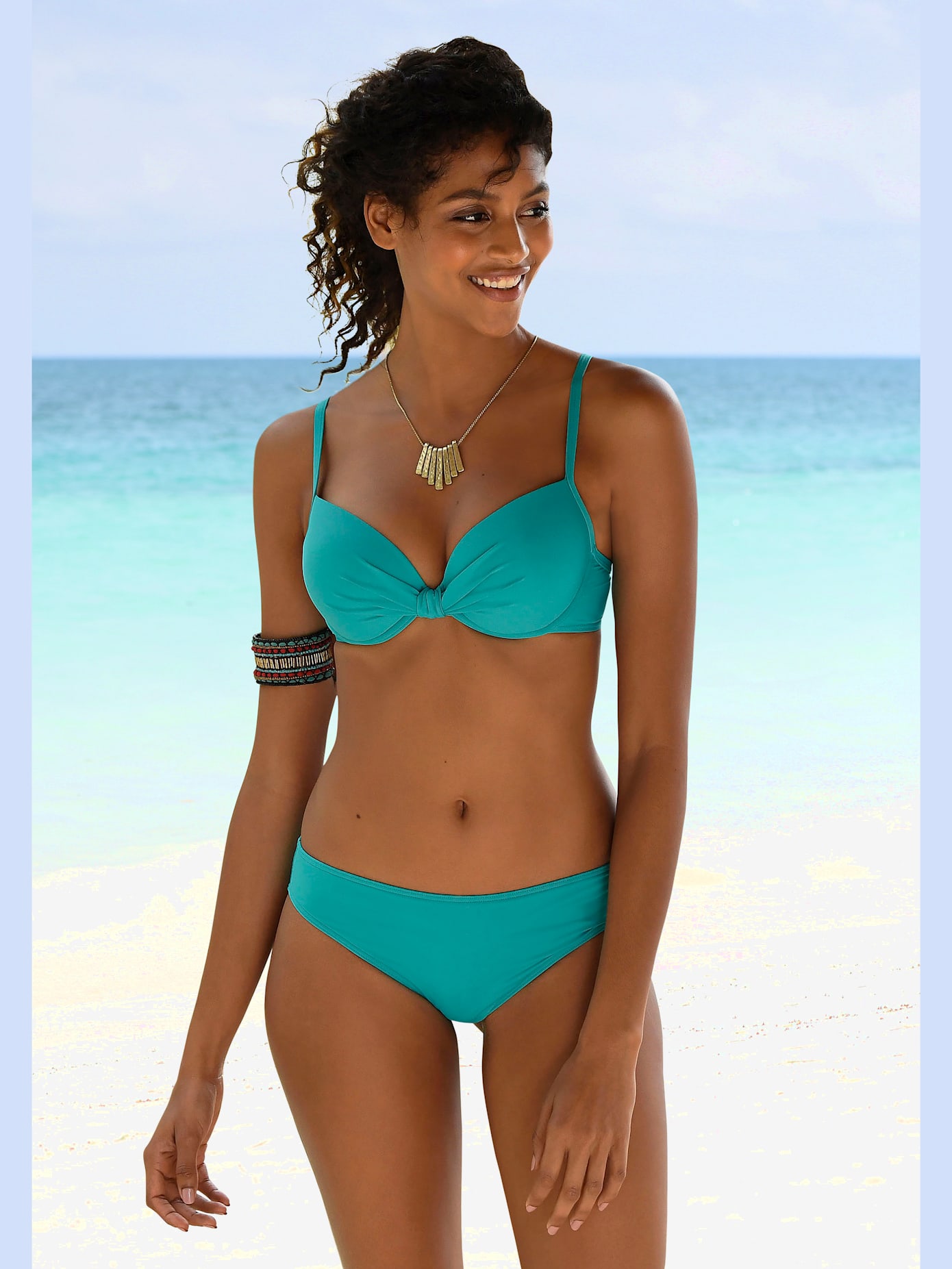 Bas de maillot de bain coloris mode