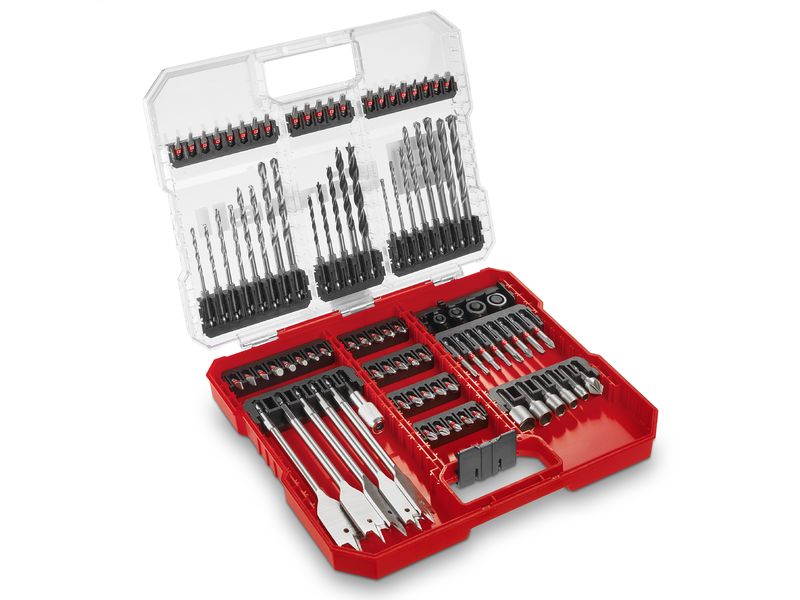 Einhell Bit-Set XL-CASE Kassette 95tlg LS Bohrerset und Bitset