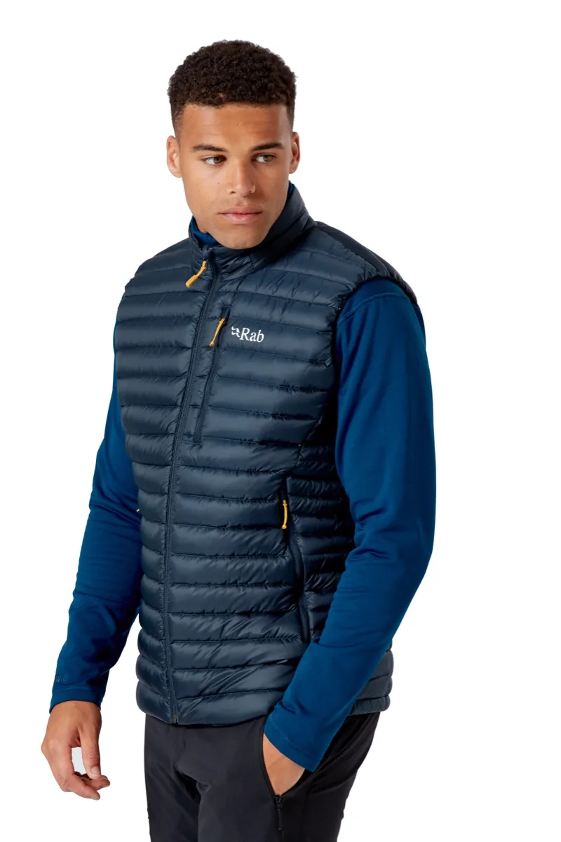 Rab Men's Microlight Down Vest Beluga
