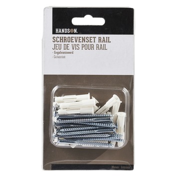 Handson F-rail schroevenset 18 stuks