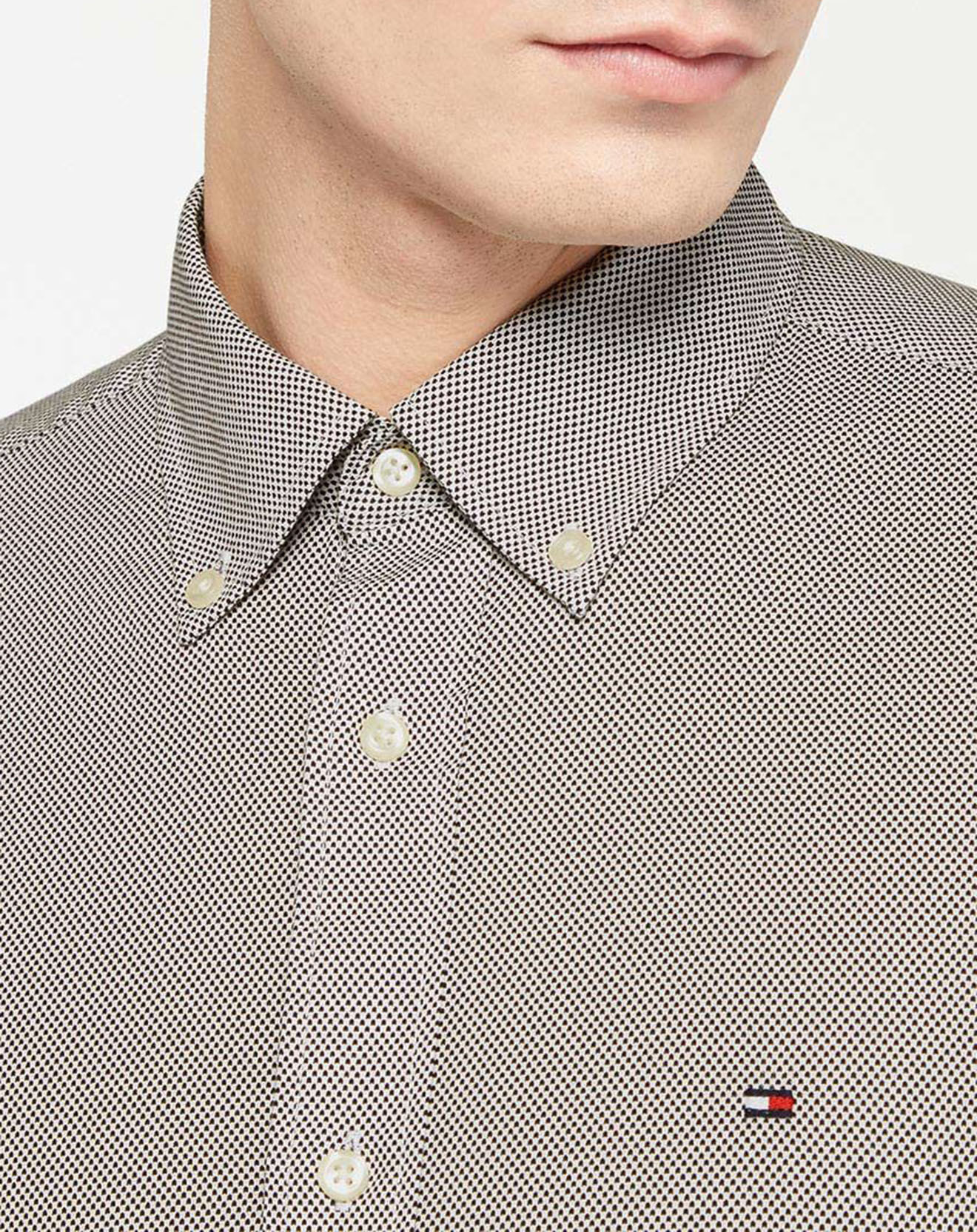 Tommy Hilfiger Chemise droite Nini imprimée blanc/noir