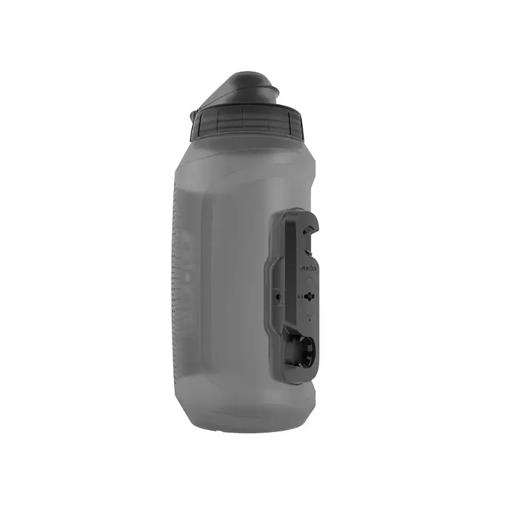 Fidlock Twist Bidon 750ml Compact Smoke/Transparant met Bike Base Bevestiging