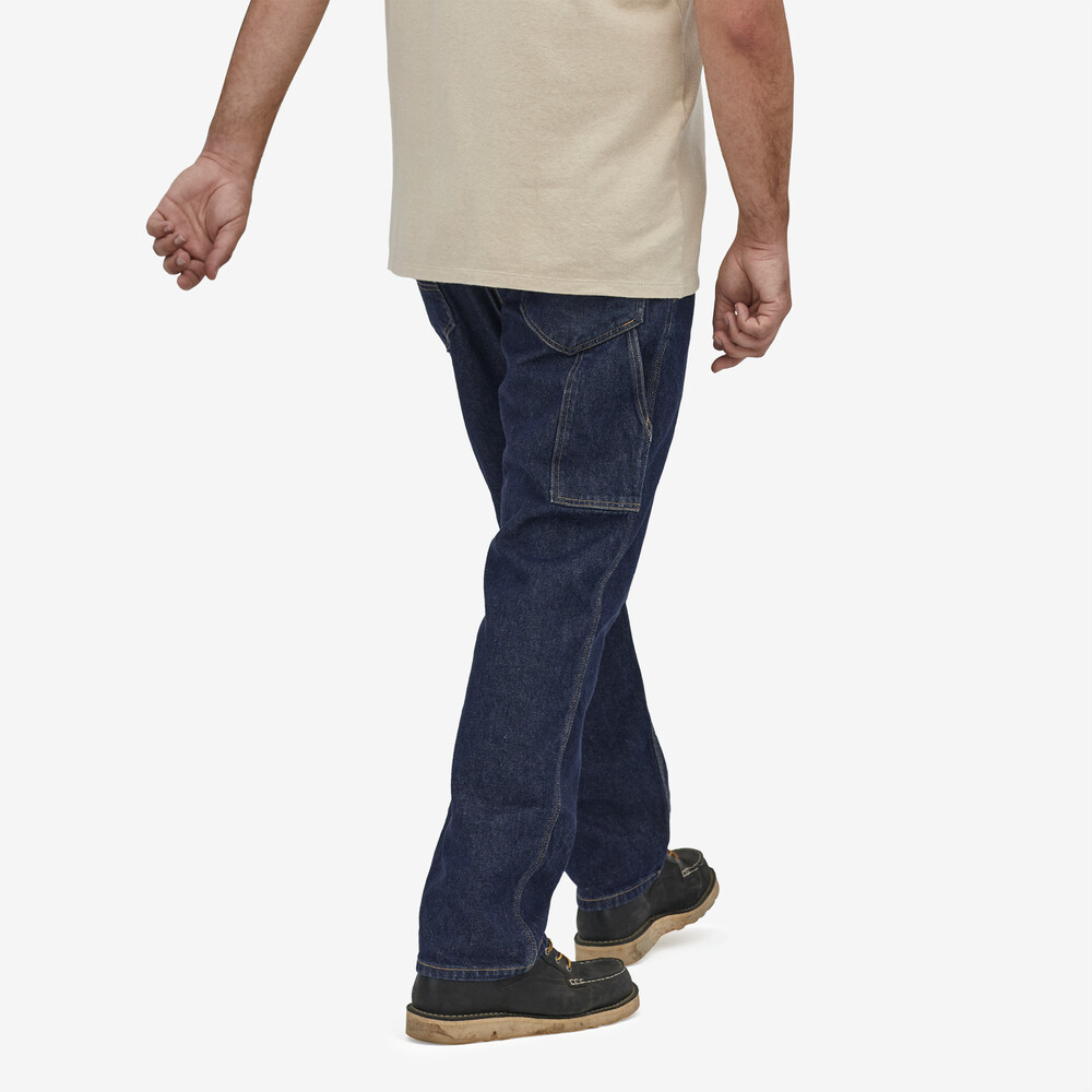 Herren-Hanf-Denimhose mit 5 Taschen – Lang