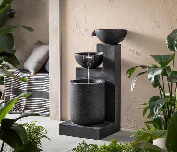 Dehner Polyresin-Gartenbrunnen Samson,