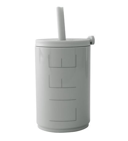 Design Letters Kop m. Suger?r - To Go - 330ml - Grå m. Tekst