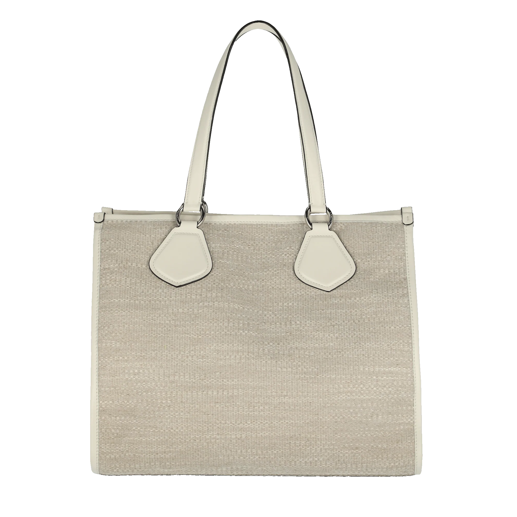 Cabas Cabas d'été-Naturel/Blanc