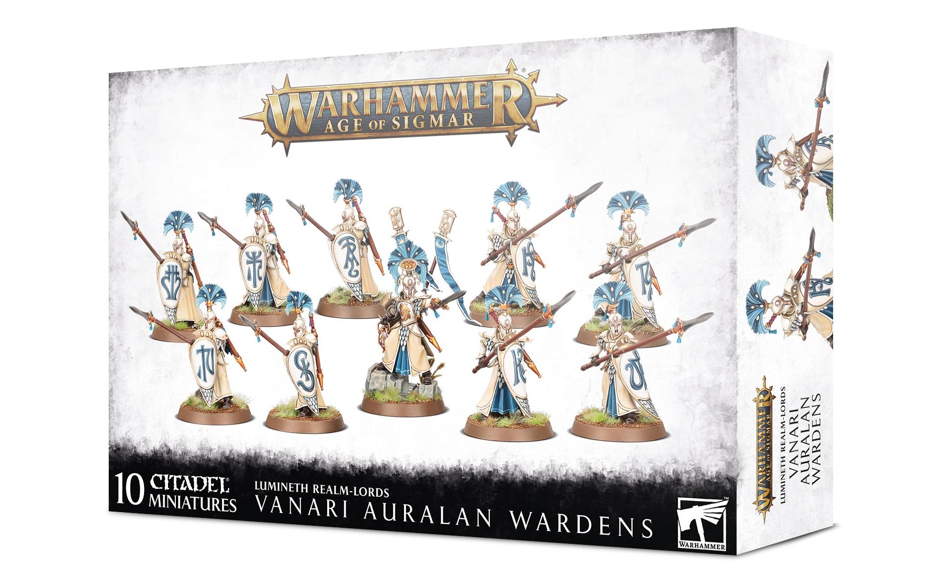 Figurenset Warhammer Age of Sigmar Vanari Auralan WardensLumineth Realm-lords