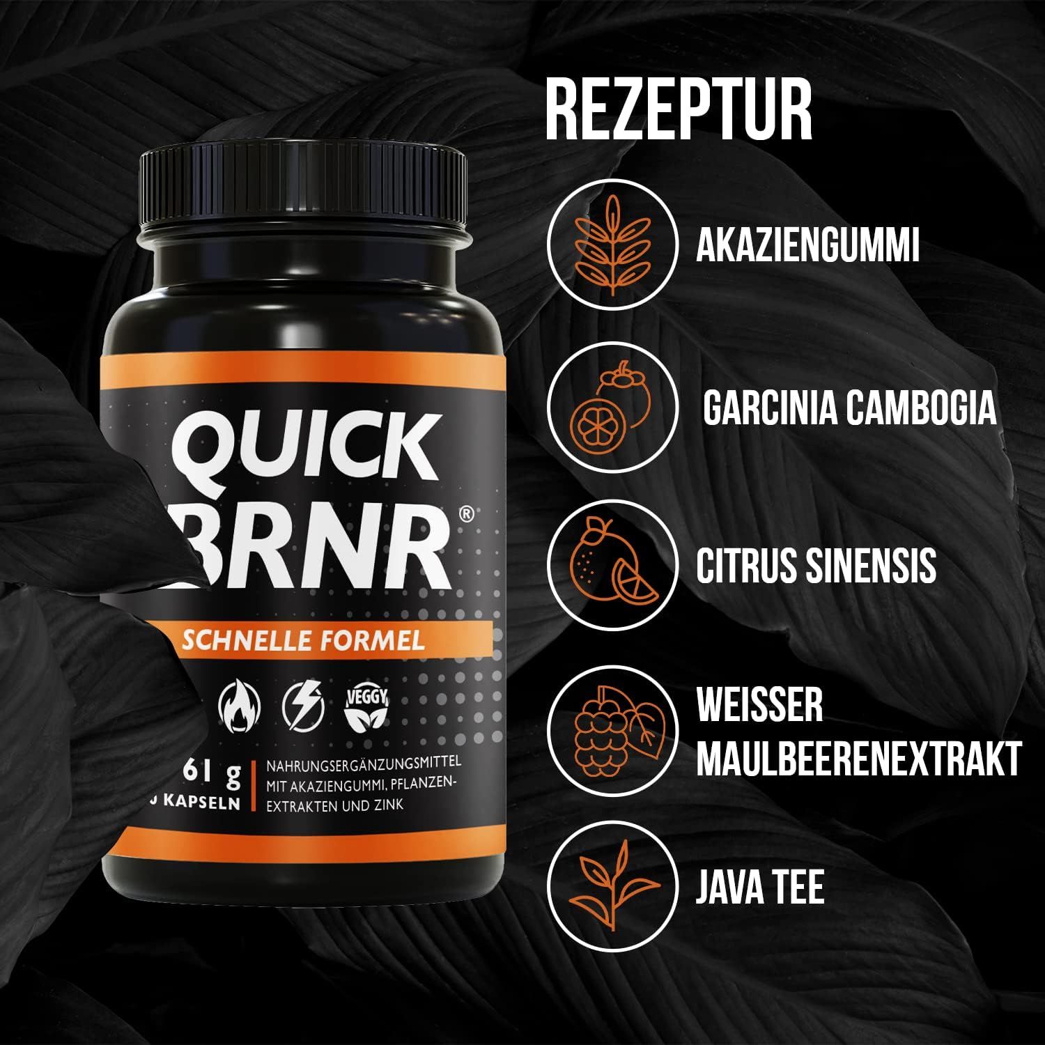 BRNR QUICK Fatburner schnell Abnehmen