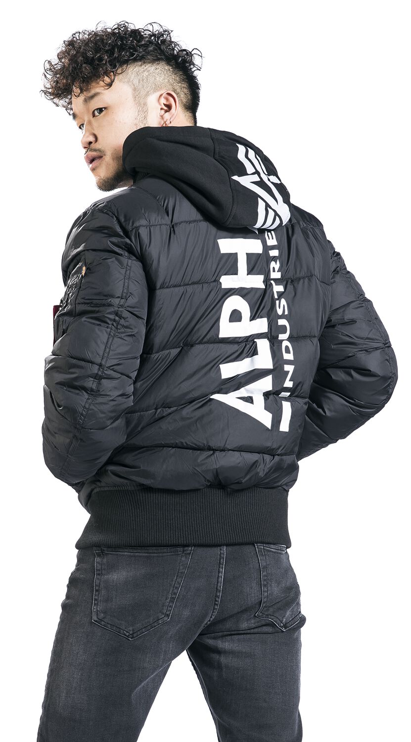 Doudoune Imprimé Dos MA-1 ZH FD | Alpha Industries Veste d'hiver