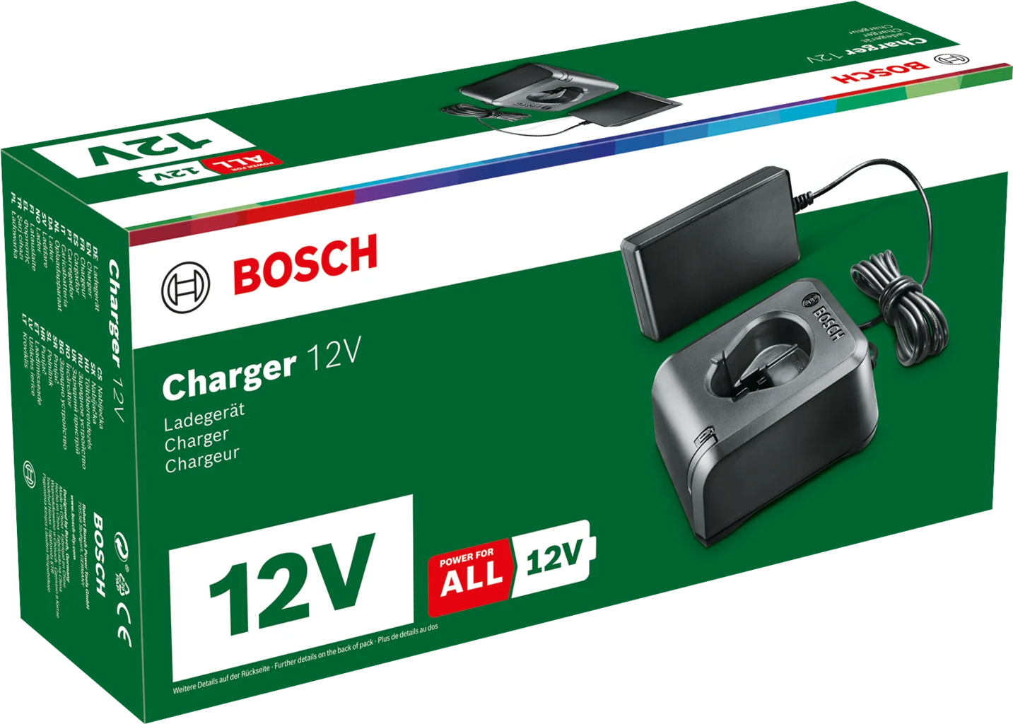 Bosch Home & Garden  Schnellladegerät, GAL 12V-20    Für die schnelle Ladung von Bosch Home & Garden Akkus
