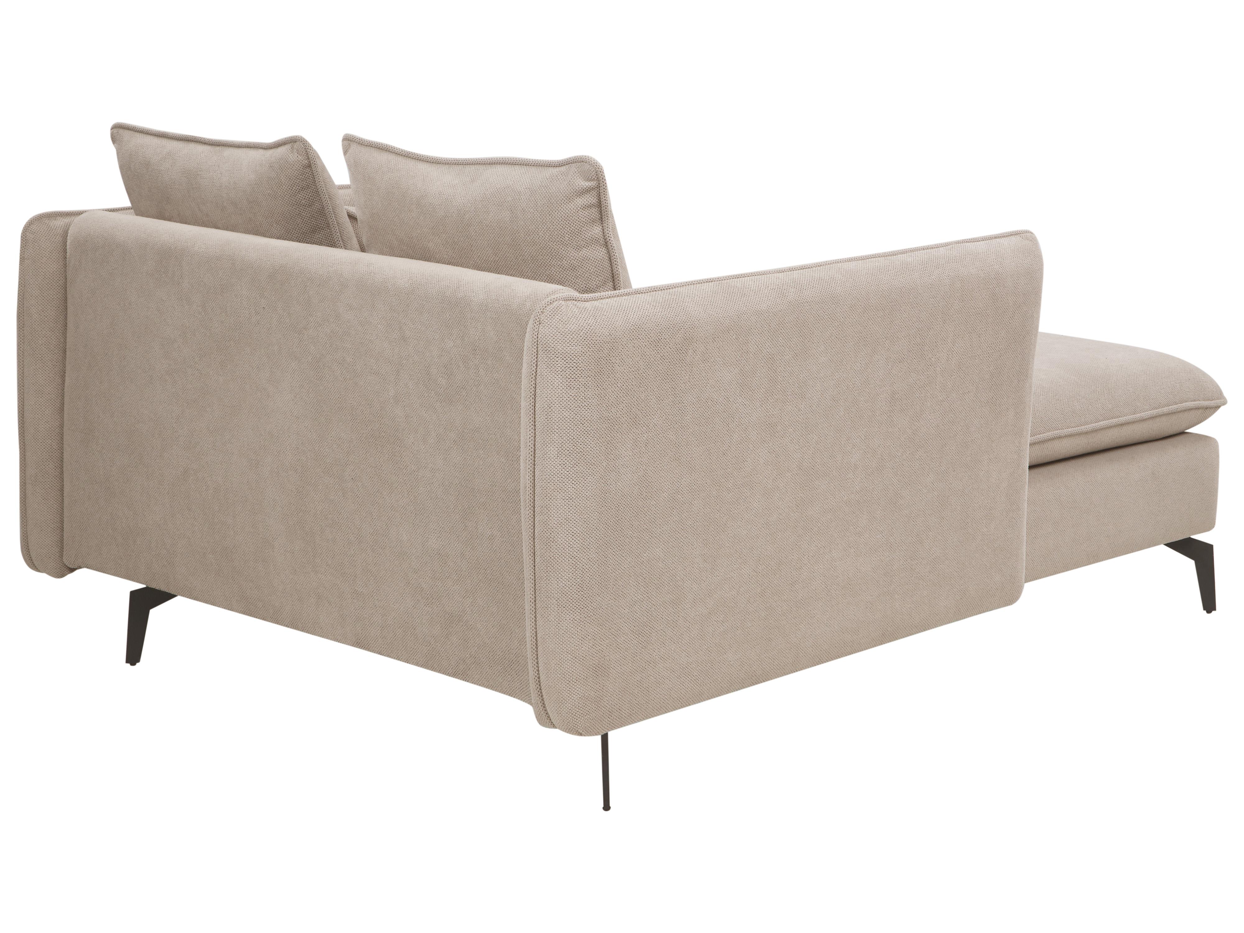Chaise longue CHARMES Stof Taupe