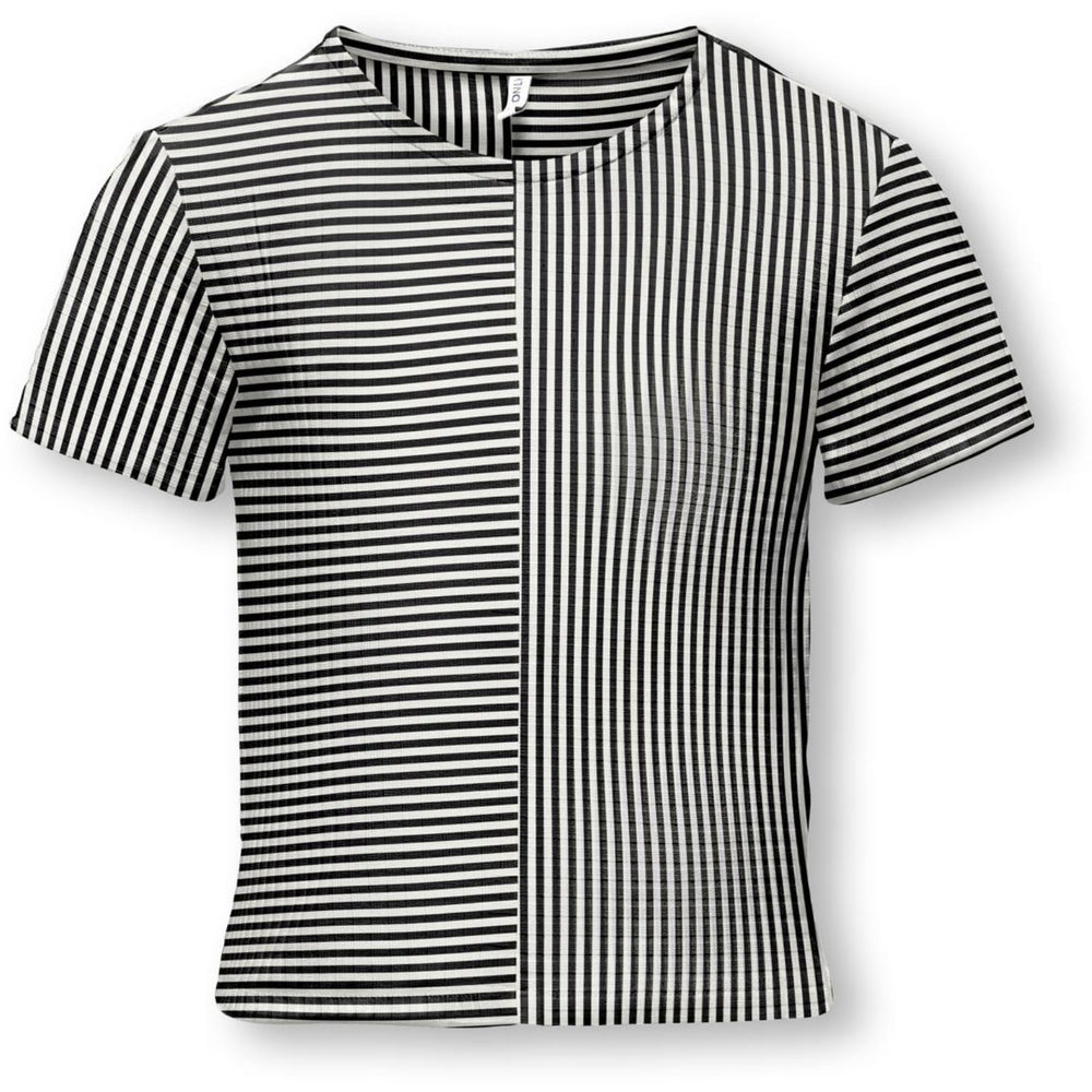 Køb kids ONLY Black Cloud Dancer Nella Striped O-Neck Top