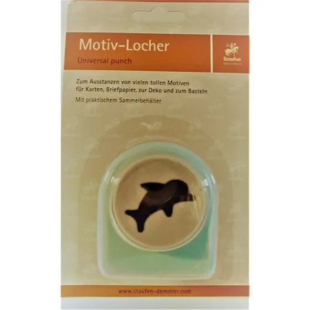 Staufen Motivlocher Delphin groß
