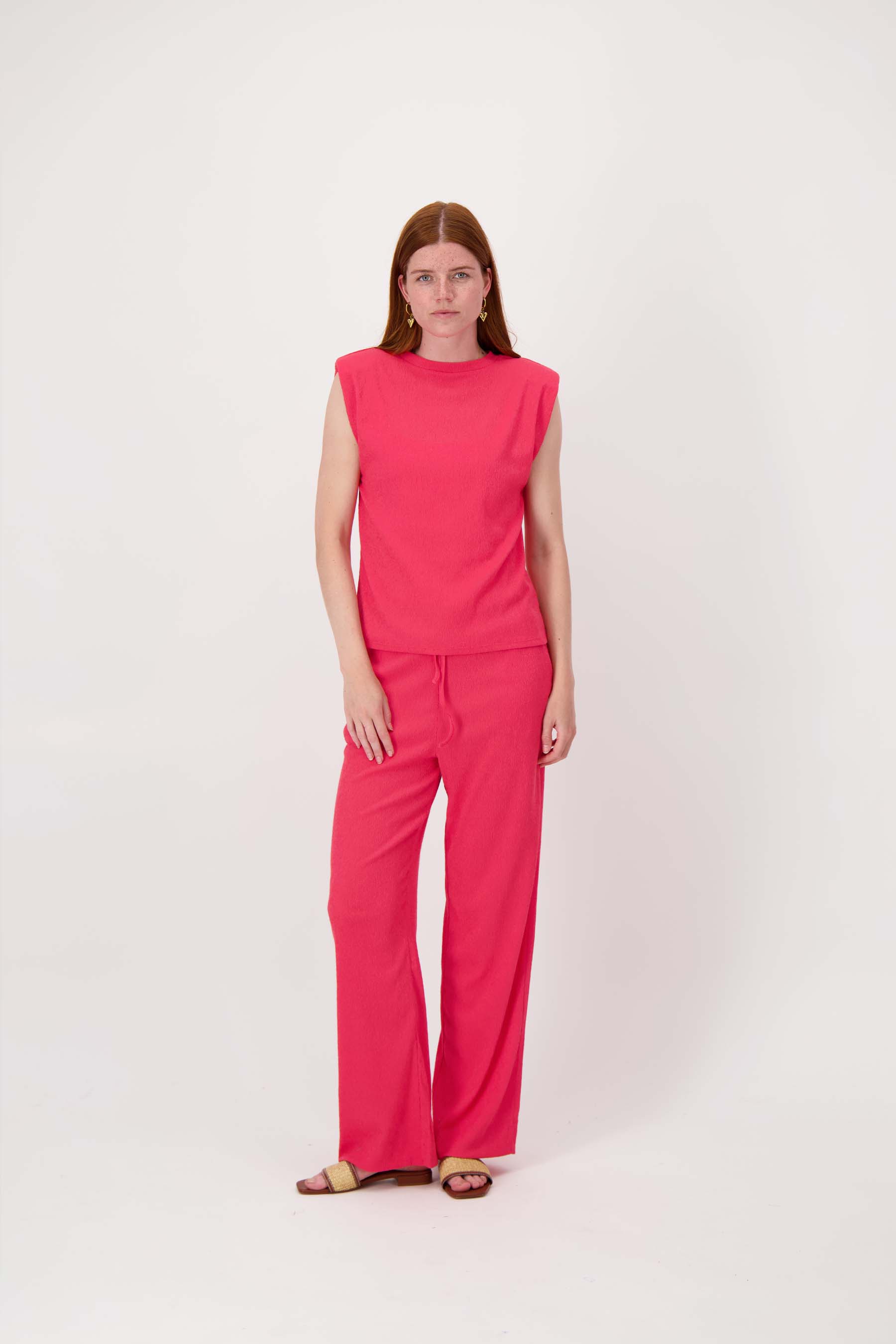 crincle broek wijd model