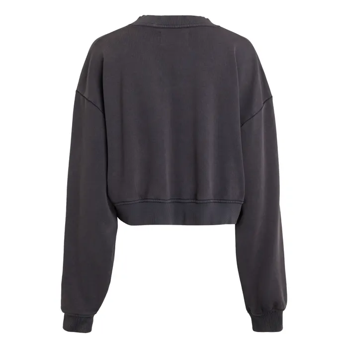 Calvin Klein Woven Label Washed V-neck Sweater Dames