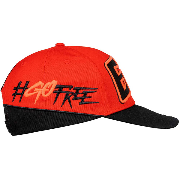 VR46 - Casquette Francesco Bagnaia 63 Rouge