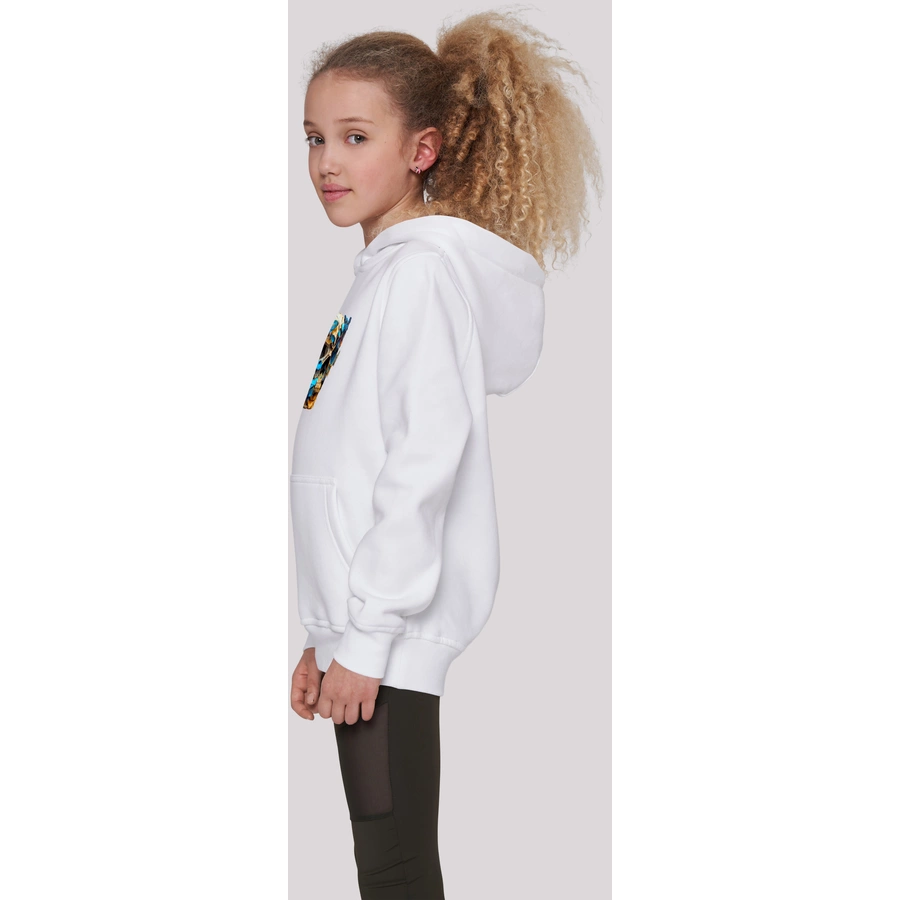 F4NT4STIC Hoodie Schmetterling Skull HOODIE UNISEX weiß