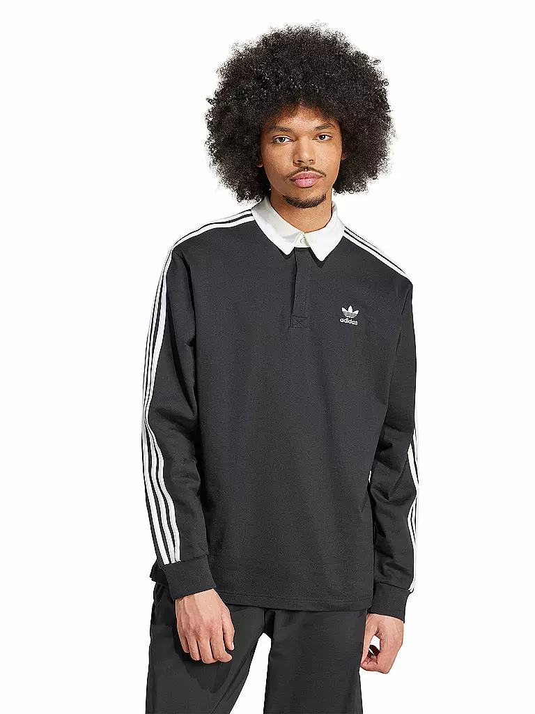 ADIDAS ORIGINALS Poloshirt schwarz