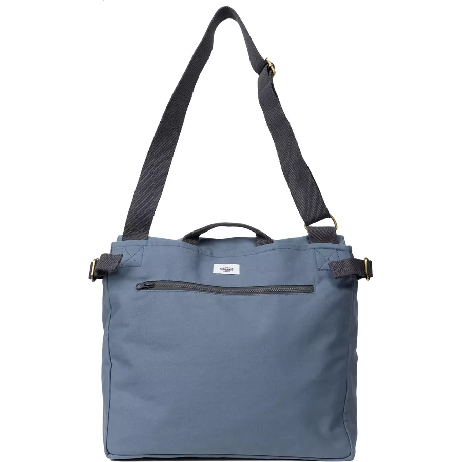 The Organic Company Schultertasche Big Shoulder Hayao - grey blue