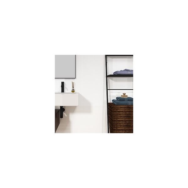 Armzem Lm Oliv Bairro S06 Revestimento Cerâmico Artens Frosty Branco Brilho 20X20CM