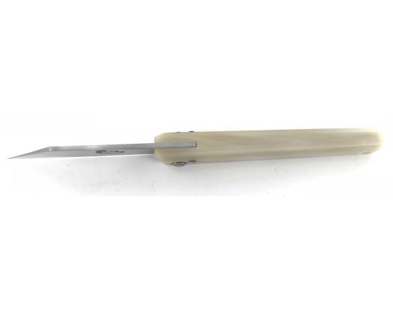 Le Montpellier Grand Modèle Corne Blonde Couteau de poche par Cognet Douk Douk
