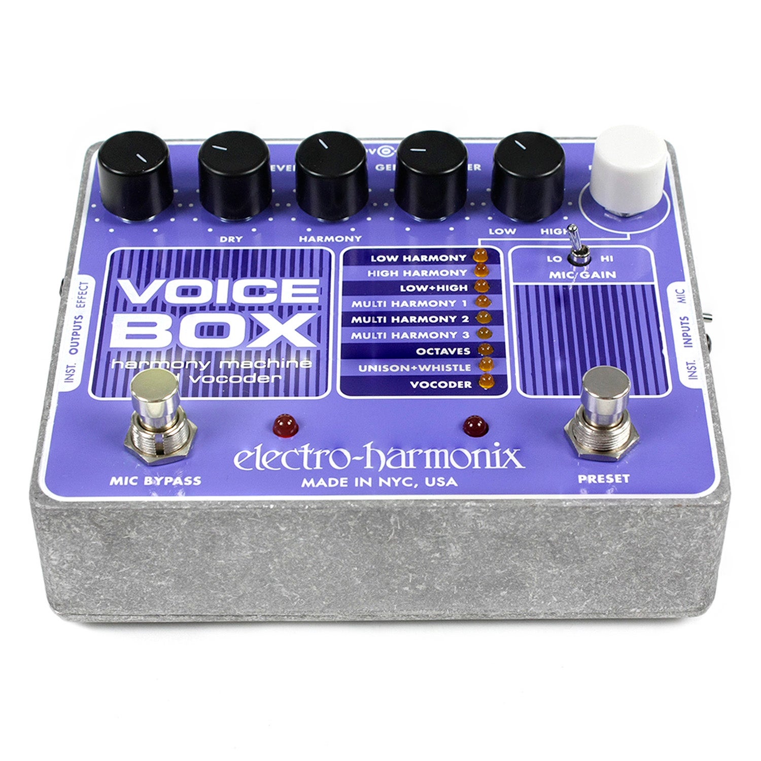 Electro Harmonix Voice Box Vocoder effectpedaal