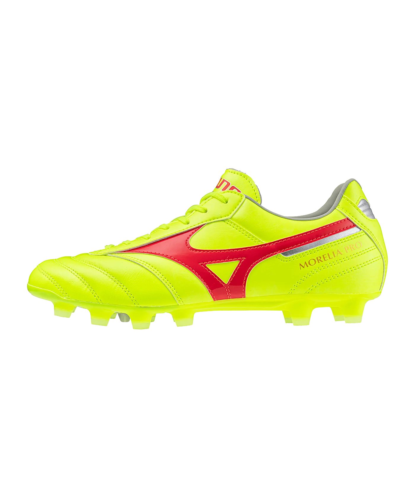 Mizuno Morelia II Pro FG Dyna Gelb Rot Silber F45