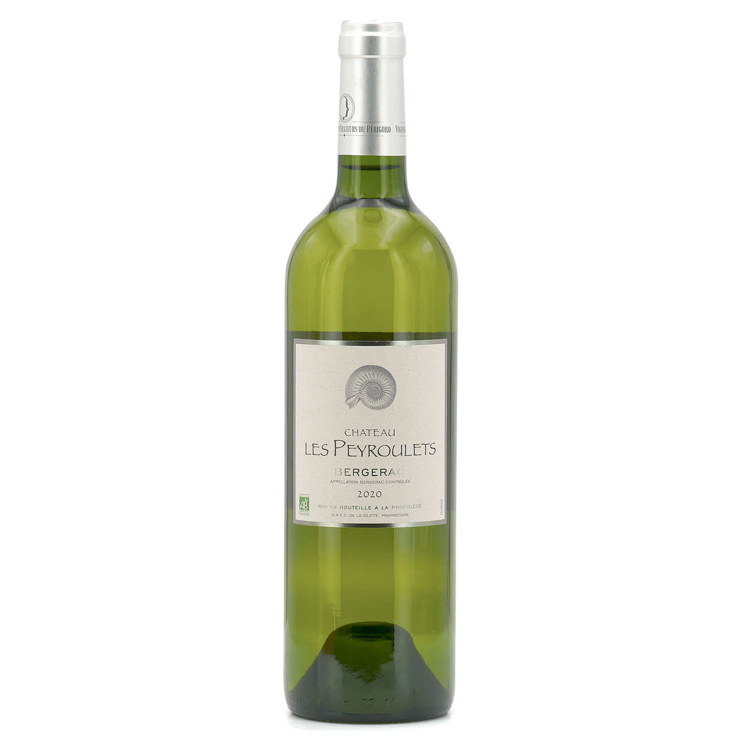 Château Les Peyroulets Blanc Bio - AOC Bergerac - 11,5°