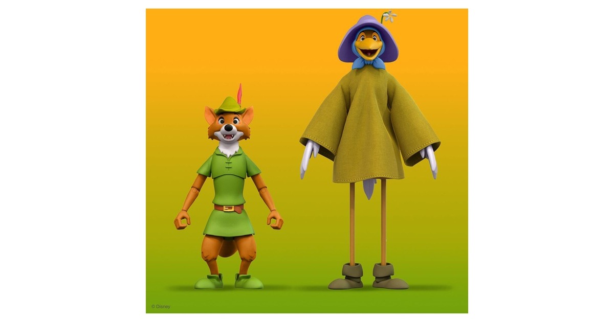 Super7 Disney: Ultimates Wave 2 - Robin Hood Stork Costume 7 inch Action Figure Speelfiguur