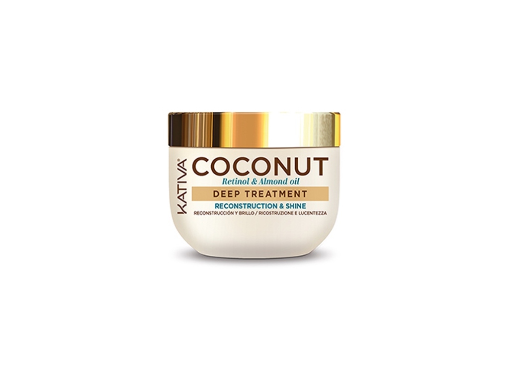 MÁSCARA KATIVA COCONUT ALMOND RETINOL 300 ML