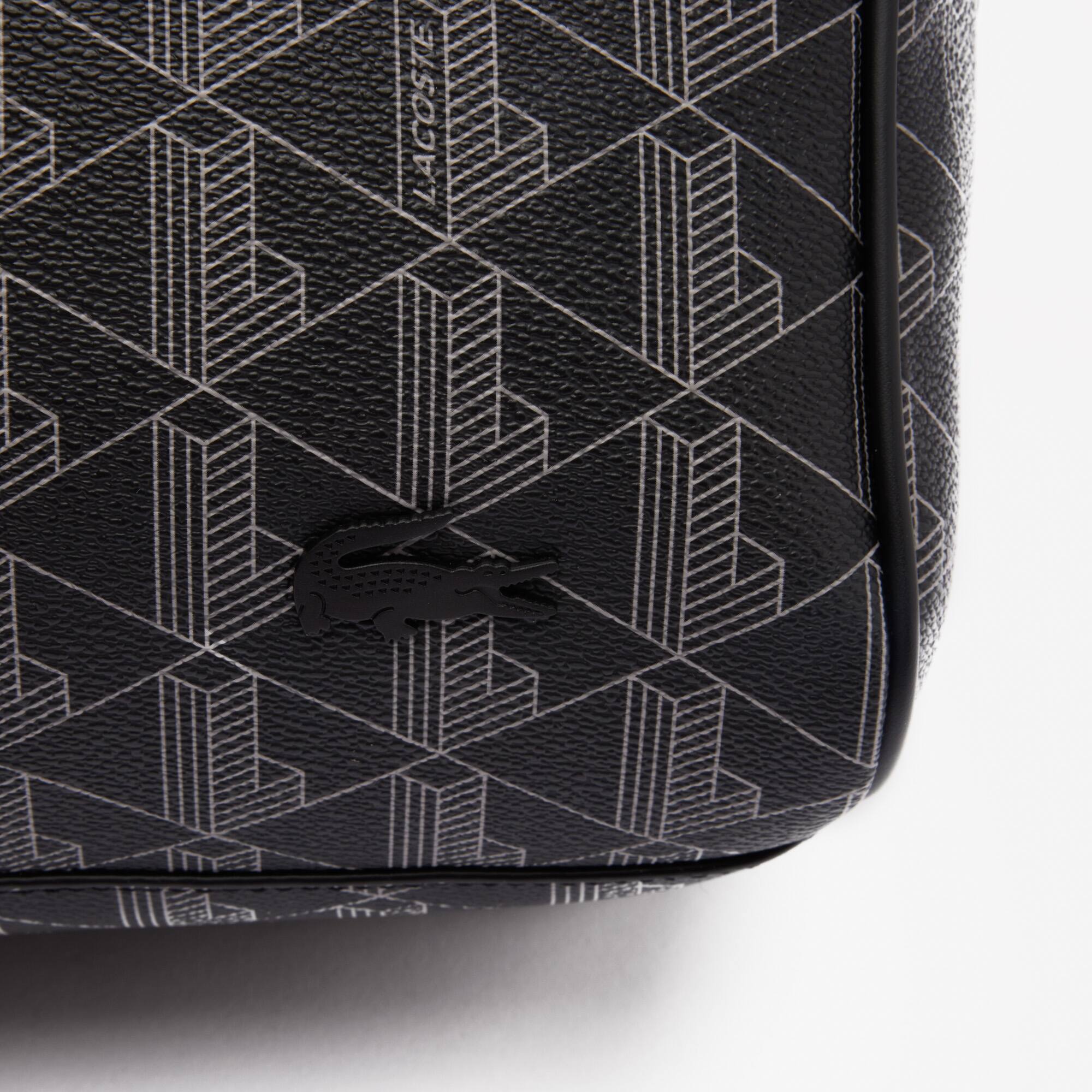 Sac week-end unisexe Lacoste The Blend avec imprimé monogrammé Sacs - Noir - Lacoste - Unisex