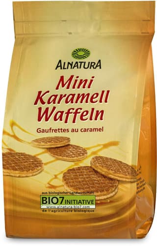 Alnatura Bio Mini Karamellwaffeln