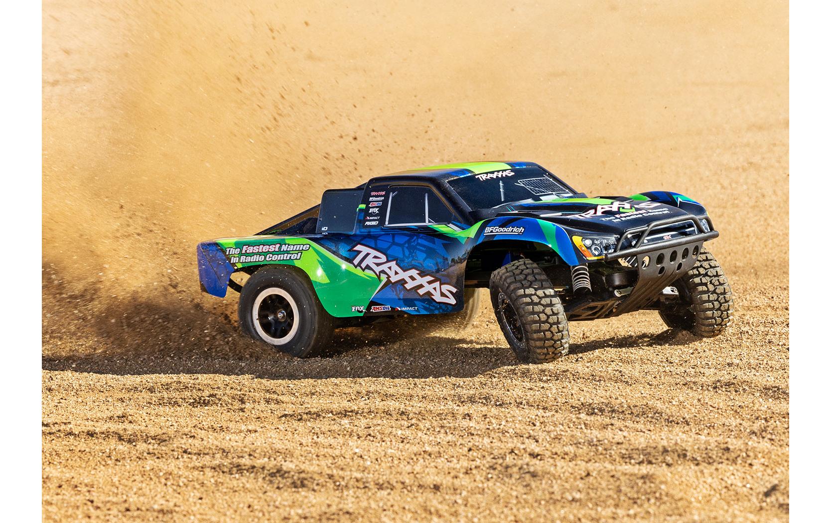Short Course Truck Slash VXL 2WD Grün ARTR, 1:10<br>Off-Road Modell mit Brushless Motor