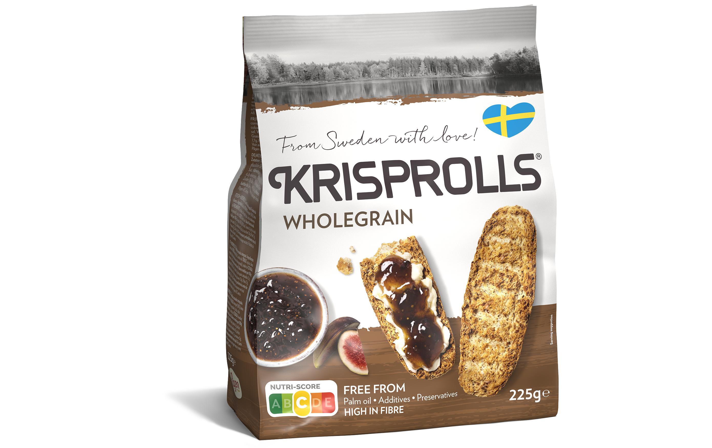 Krisprolls Vollkorn 225 gSchwedenbrötchen aus hochwertigem Vollkorn