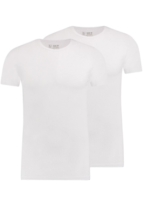 RJ Bodywear witte heren t-shirt