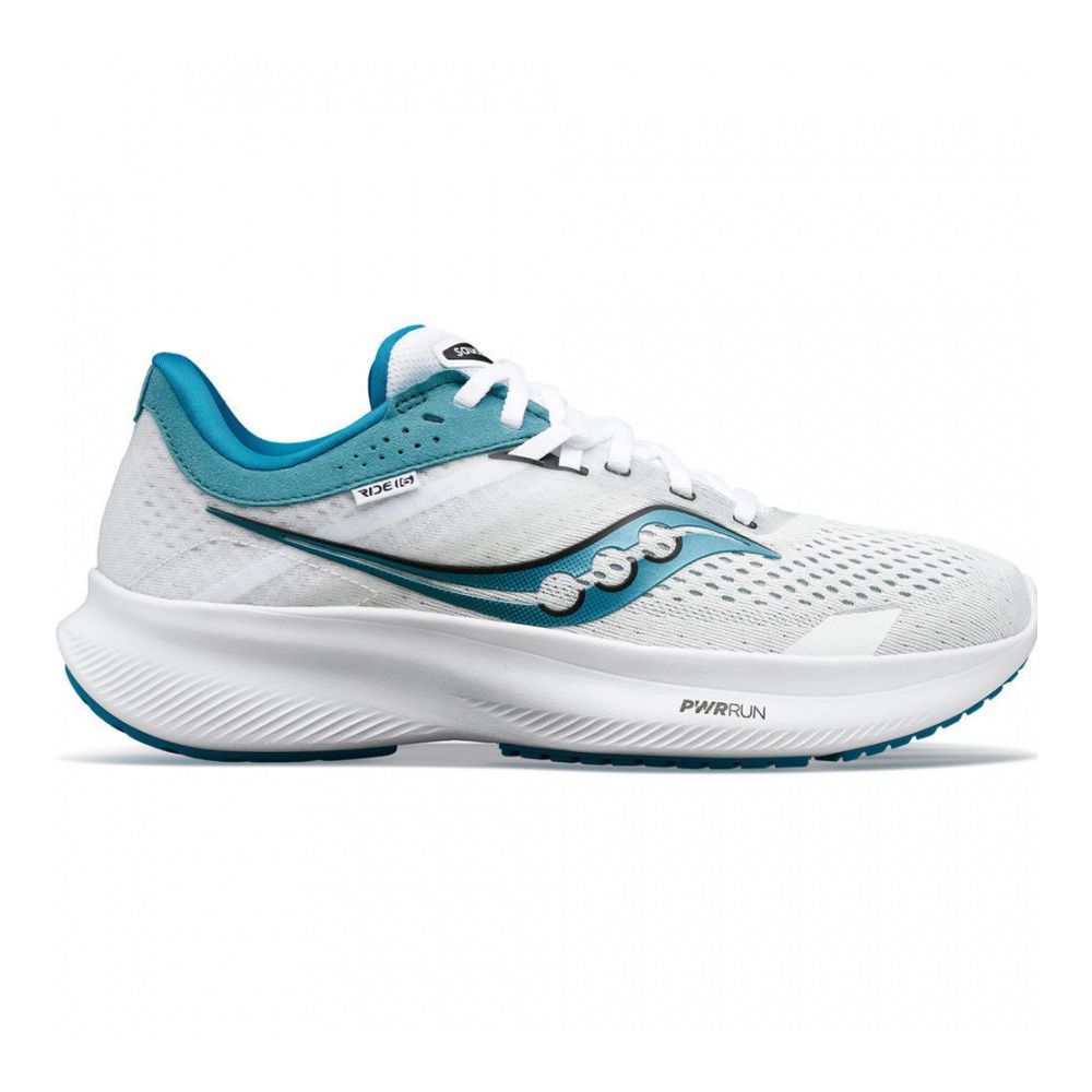 Saucony RIDE 16 - Chaussures running Femme white/ink
