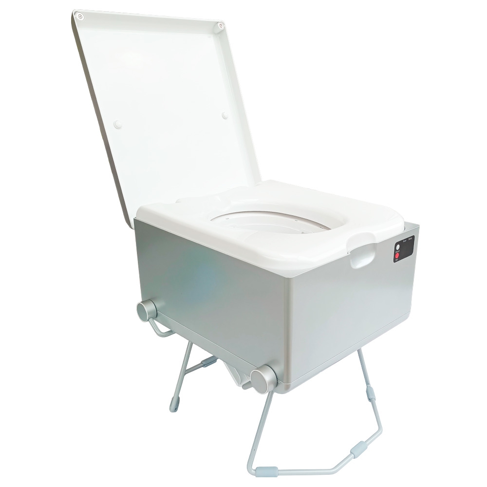 LooSeal® EVO mobile Verschweißer-Toilette Silber