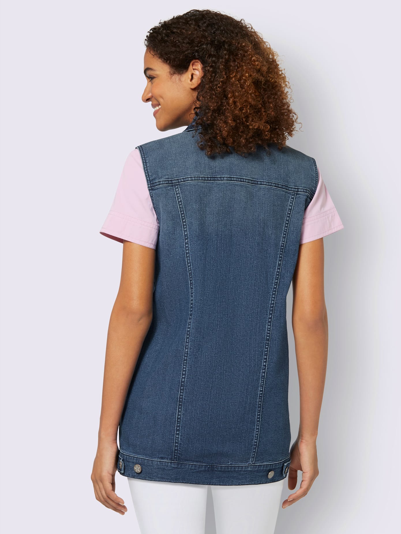 Gilet en jean qualité coton