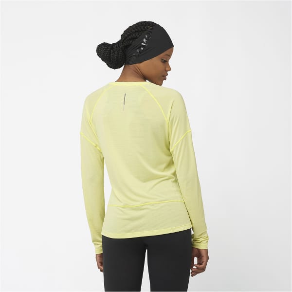 T-shirt trail SALOMON CROSS RUN LS TEE W CHARLOCK