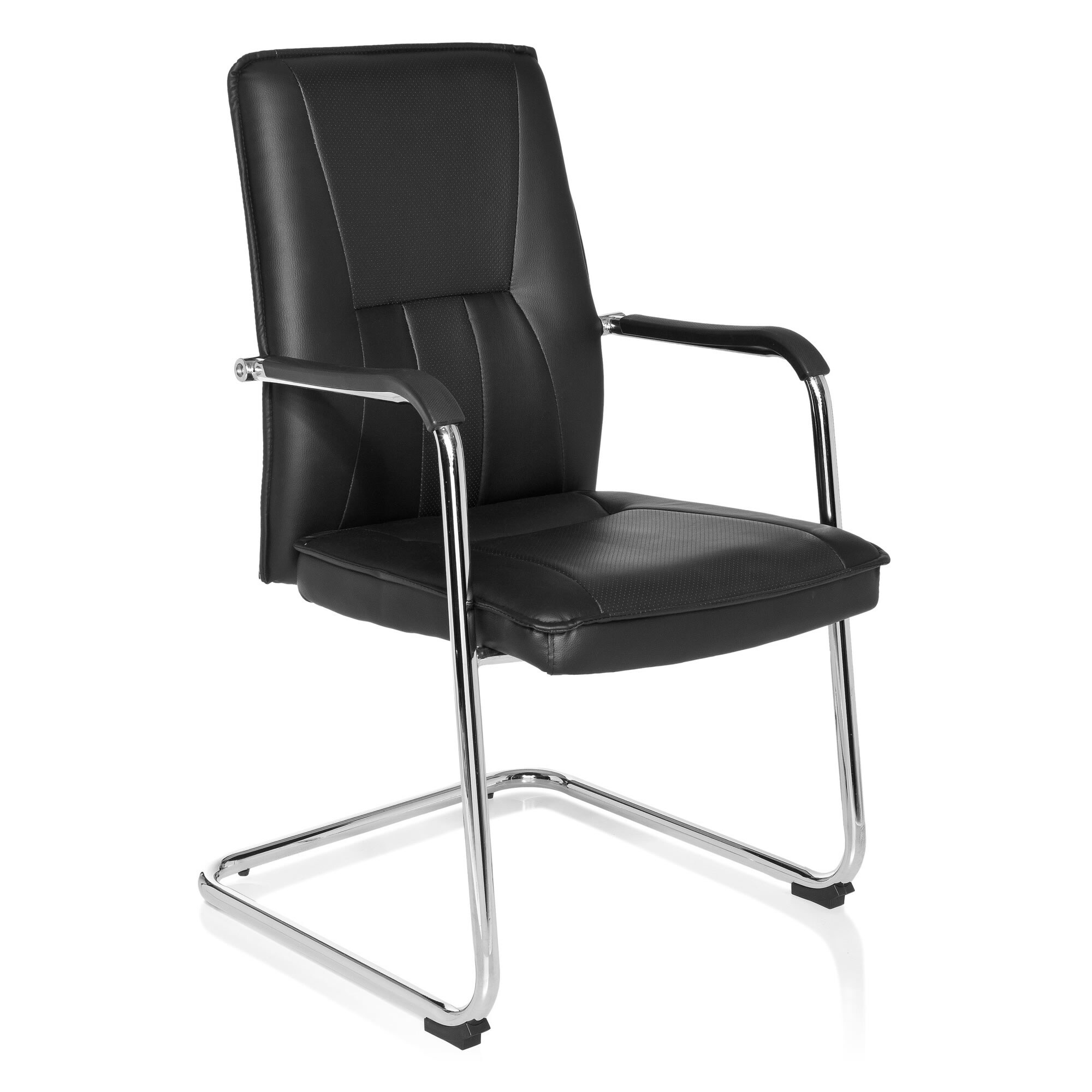 Freischwinger TILA V Kunstleder mit Armlehnen hjh OFFICE